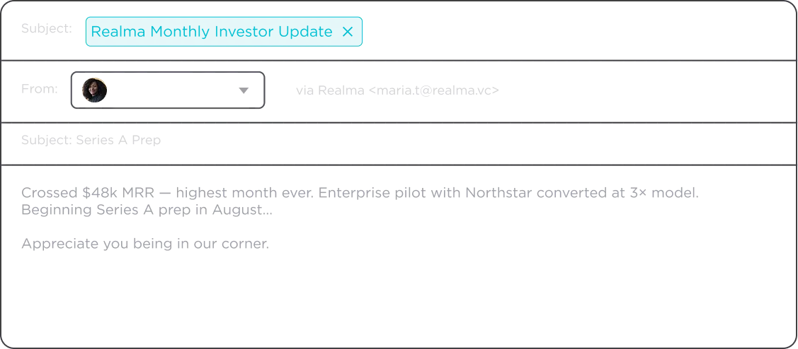Founders Turn Their Response into an Update, Automatically
