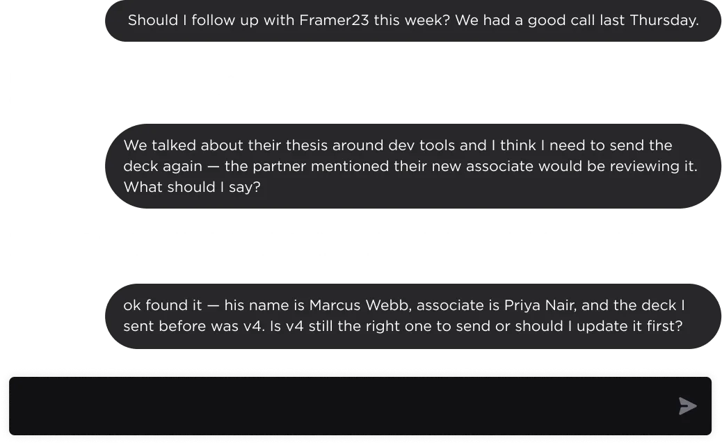 Framer23 Call Follow-up